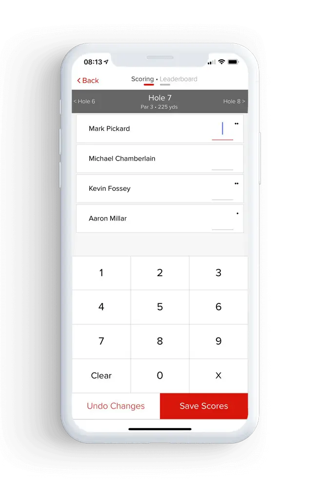 golf app handicap leaderboard